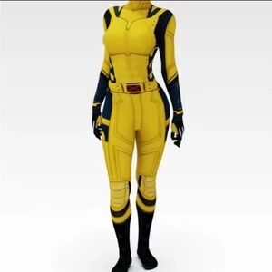 Lady Wolverine Halloween suit. Spanx material. New never worn